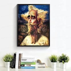 Don Quixote Abstract Oil Painting Printed on Canvas