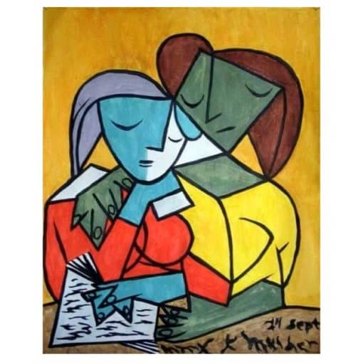 Paintings of  Women by Pablo Picasso Printed on Canvas - Image 3