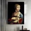 Classical Art The Lady with an Ermine by Leonardo da Vinci