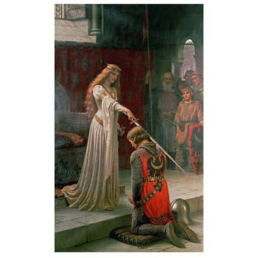 Edmund Leighton 1901 The Accolade