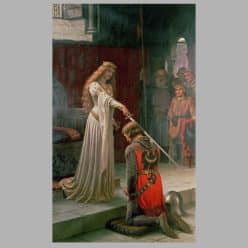 Edmund Leighton 1901 The Accolade