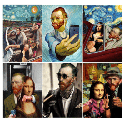 Funny Characters with Van Gogh