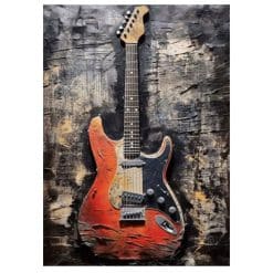 Graffiti Rock Guitar 3