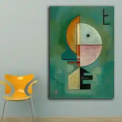 Upward by Wassily Kandinsky 1929 Printed on Canvas