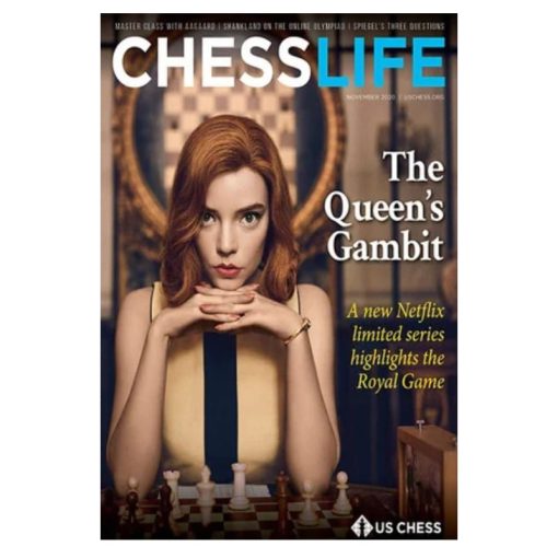 Chess Life The Queens Gambit Picture Printed On Canvas - Image 7