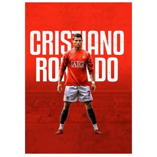 Cristiano Ronaldo Wall Art Paintings Printed on Canvas - Image 14