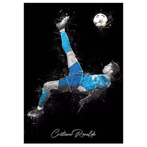 Cristiano Ronaldo Wall Art Paintings Printed on Canvas - Image 7