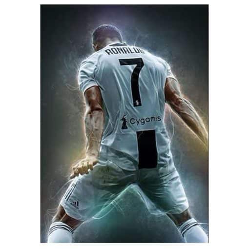 Cristiano Ronaldo Wall Art Paintings Printed on Canvas - Image 9