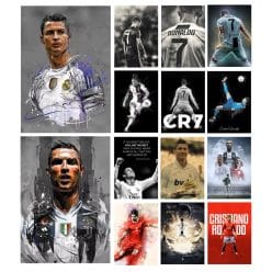 Cristiano Ronaldo Wall Art Paintings Printed on Canvas