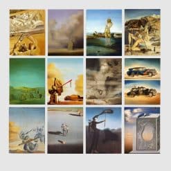 Great Paintings by Salvador Dalí Printed on Canvas
