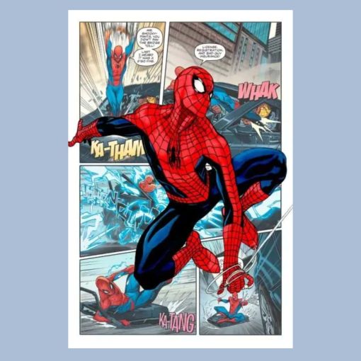 Marvels Cartoon Superhero's Posters Printed on Canvas - Image 3