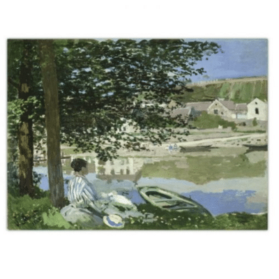 River Scene at Bennecourt 1868