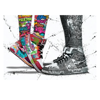 Sneakers Graffiti 2