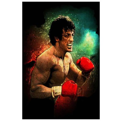 Boxing and Martial Arts Sports Athletes Artworks Printed on Canvas - Image 4