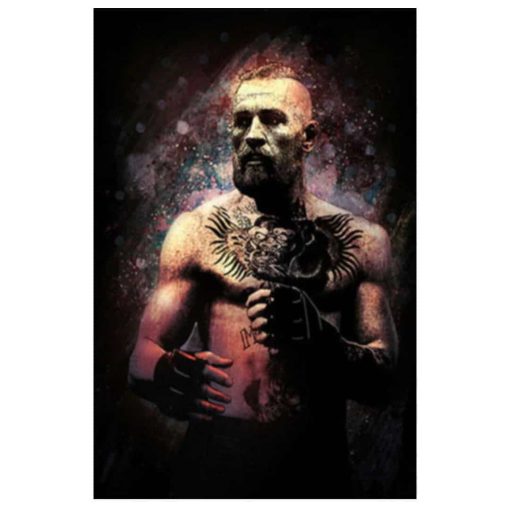 Boxing and Martial Arts Sports Athletes Artworks Printed on Canvas - Image 5