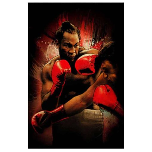 Boxing and Martial Arts Sports Athletes Artworks Printed on Canvas - Image 6