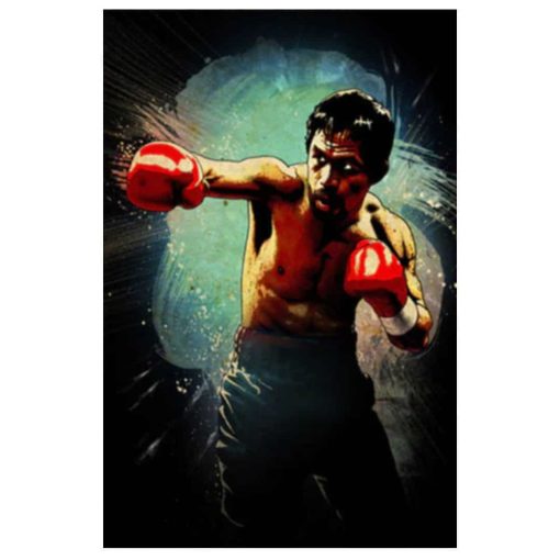 Boxing and Martial Arts Sports Athletes Artworks Printed on Canvas - Image 8