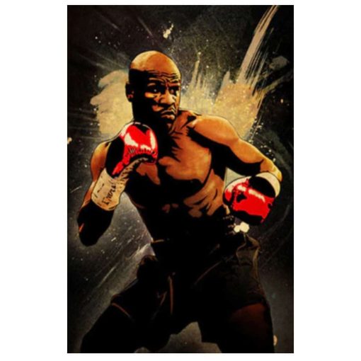 Boxing and Martial Arts Sports Athletes Artworks Printed on Canvas - Image 12