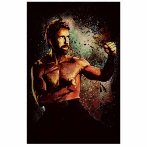 Boxing and Martial Arts Sports Athletes Artworks Printed on Canvas - Image 13