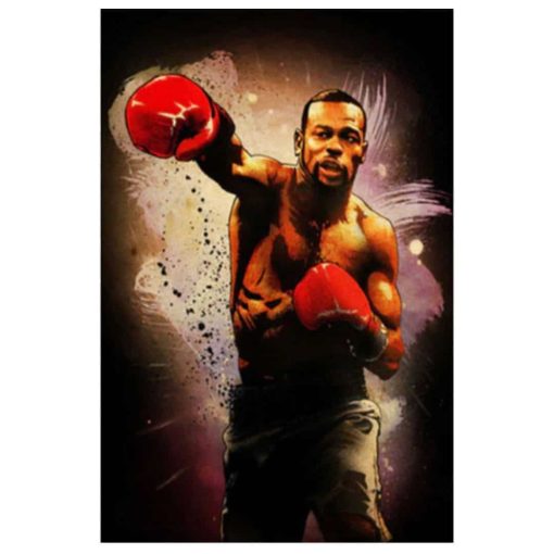 Boxing and Martial Arts Sports Athletes Artworks Printed on Canvas - Image 14