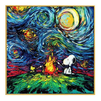 Animal in Starry Night 4