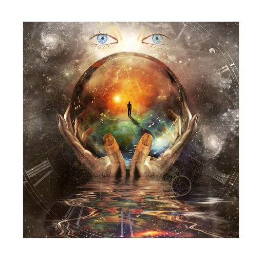 Abstract Crystal Ball Art Painting Printed on Canvas - Image 6