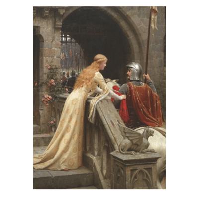 Edmund Leighton 1900 God Speed