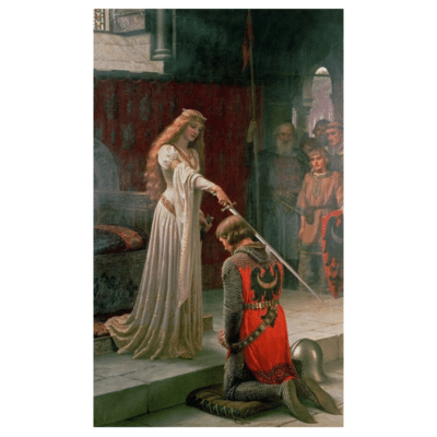 Edmund Leighton 1901 The Accolade