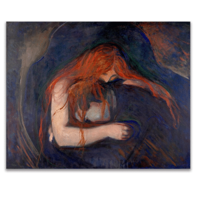 Edvard Munch 1895 Vampire