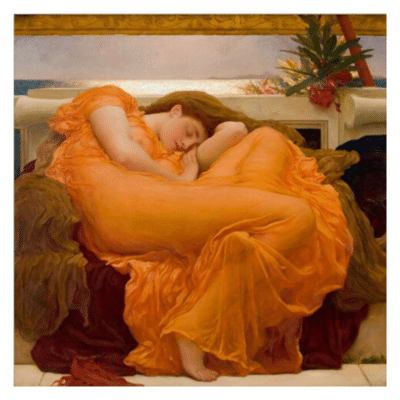 Frederic Leighton 1895 Flaming June