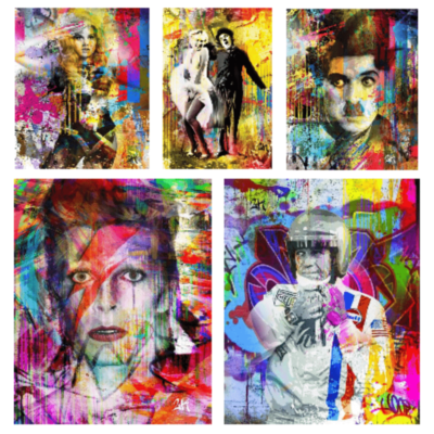 Graffiti Art Celebrities