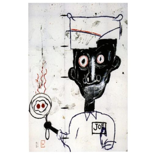 Jean Michel Graffiti Artworks Printed on Canvas - Image 7