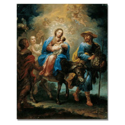 Jerónimo Ezquerra c.1730 The Flight into Egypt