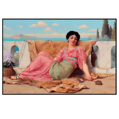 John William Godward 1906 The Quiet Pet