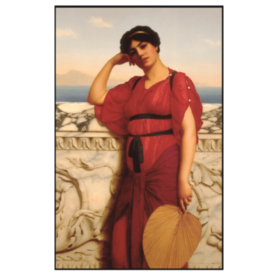 John William Godward 1908 A Classical Lady