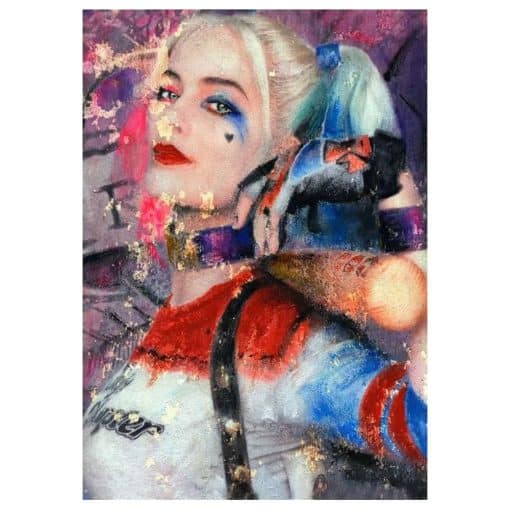 Joker Woman Wall Art Printed on Canvas - Image 2