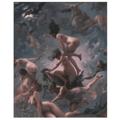 Luis Ricardo Falero 1878 Witches on the Sabbath