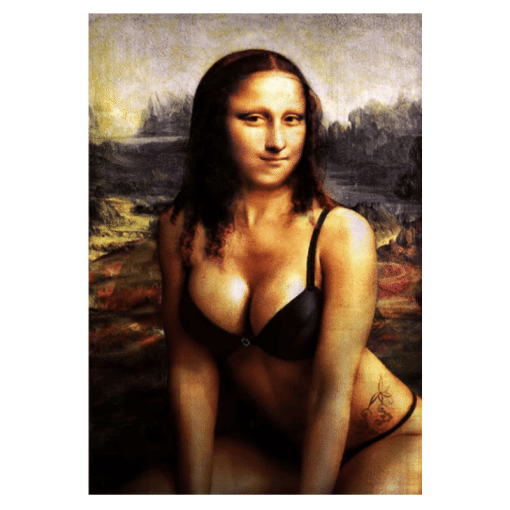 Otherwise Paintings of Mona Lisa Printed on Canvas - Image 2