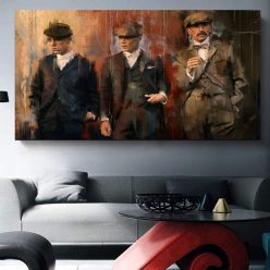 Peaky Blinders Printed on Canvas