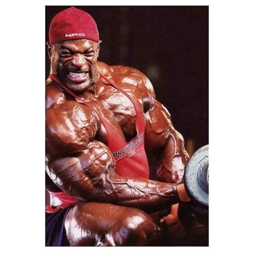 Ronnie Coleman Bodybuilder Pictures Printed on Canvas - Image 4