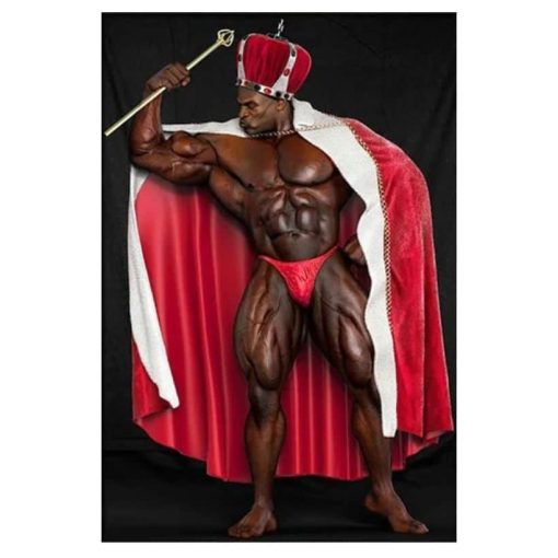 Ronnie Coleman Bodybuilder Pictures Printed on Canvas - Image 7