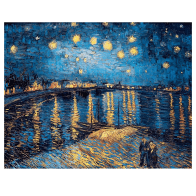 Vincent van Gogh 1888 Starry Night Over the Rhône