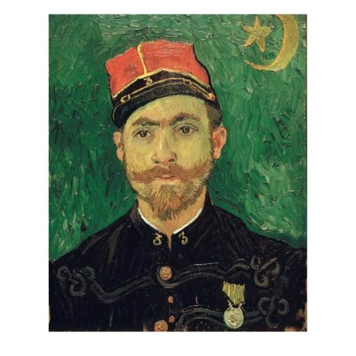 Famous Portraits by Van Gogh Paintings Printed on Canvas - Image 7