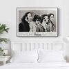 The Beatles Artwork John Paul Ringo and George Printed on Canvas