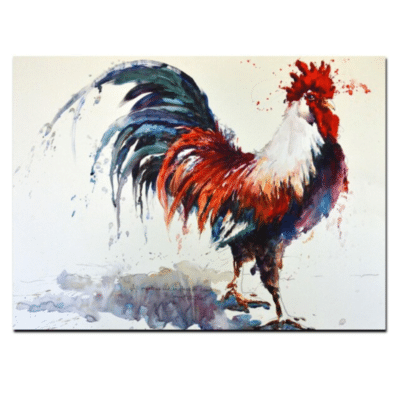 Abstract Rooster