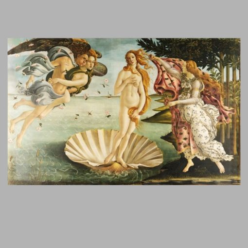 The Birth of Venus Painting by Sandro Botticelli Printed on Canvas - Image 3