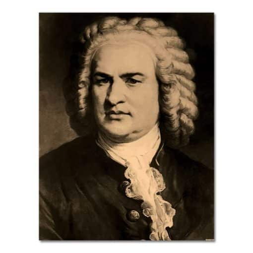 Johann Sebastian Bach and Son Paintings Printed on Canvas - Image 6