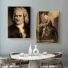 Johann Sebastian Bach and Son Paintings Printed on Canvas