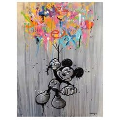 Mickey Mouse Graffiti and Disney Cartoon 2
