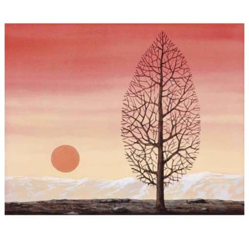 René Magritte Surrealism Paintings Printed on Canvas - Image 3